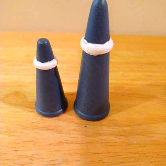 Vintage Wooden Miniature Cone Christmas Decor. - Picture 3 of 4